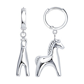 Серьги Diamant - Серебро 925 (арт. 94027386)