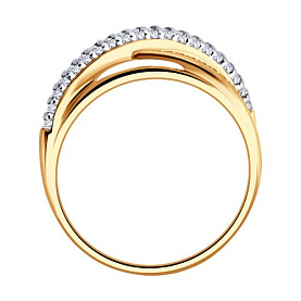 Кольцо SOKOLOV - Серебро 925, Фианит (арт. 93011192)