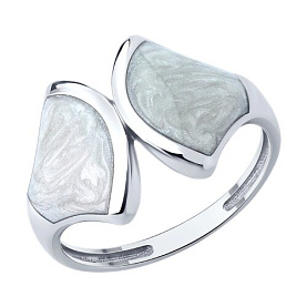 Кольцо Diamant - Серебро 925, Эмаль (арт. 94-110-02302-1)