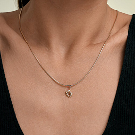 Подвеска SOKOLOV - Золото 585, Фианит (арт. 036916)