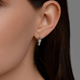 Серьги SOKOLOV - Серебро 925, Фианит (арт. 94026871)