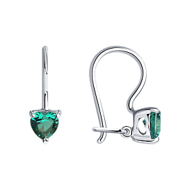 Серьги SOKOLOV - Серебро 925, Фианит (арт. 94020588)