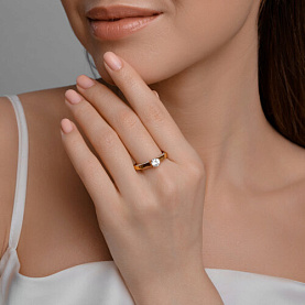 Кольцо Diamant - Серебро 925, Фианит (арт. 93-110-02129-1)