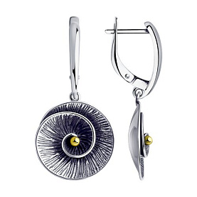 Серьги Diamant - Серебро 925 (арт. 95-121-00362-1)