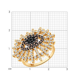 Кольцо SOKOLOV - Серебро 925, Фианит (арт. 93011188)