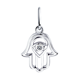 Подвеска Diamant - Серебро 925, Фианит (арт. 94-130-01082-1)