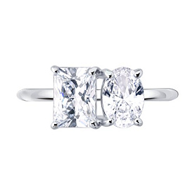 Кольцо SOKOLOV - Серебро 925, Фианит (арт. 94015034)