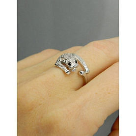 Кольцо Галатея - Серебро 925, Фианит (арт. 2038.5)