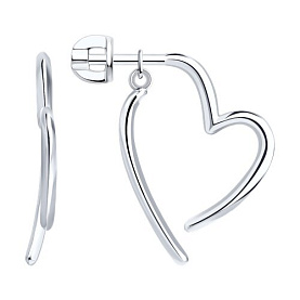 Серьги Diamant - Серебро 925 (арт. 94-122-02340-1)