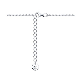 Колье SOKOLOV - Серебро 925, Аметист, Фианит (арт. 92070108)