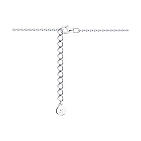 Колье SOKOLOV - Серебро 925, Жемчуг имитация, Фианит (арт. 94070762)