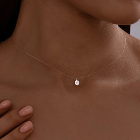 Колье SOKOLOV - Серебро 925, Фианит (арт. 94070461)