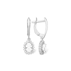Серьги EFREMOV - Серебро 925, Фианит (арт. 12100112214-501)