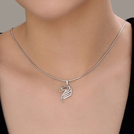 Подвеска Diamant - Серебро 925, Фианит (арт. 94-130-00121-1)