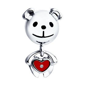 Подвеска SOKOLOV - Серебро 925, Фианит, Эмаль (арт. 94031272)