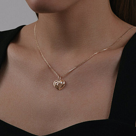 Подвеска SOKOLOV - Золото 375, Фианит (арт. 31-130-01480-1)