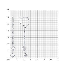 Серьги SOKOLOV - Серебро 925 (арт. 94023852)