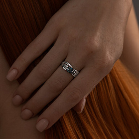 Кольцо SOKOLOV - Серебро 925, Топаз лондон (арт. 92011827)