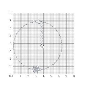 Браслет SOKOLOV - Серебро 925, Фианит (арт. 94051018)