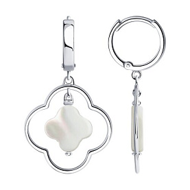 Серьги SOKOLOV - Серебро 925, Перламутр (арт. 83020295)