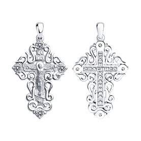 Подвеска SOKOLOV - Серебро 925, Фианит (арт. 94120131)