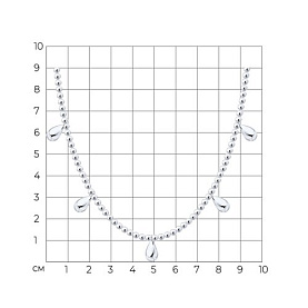 Колье SOKOLOV - Серебро 925 (арт. 94071315)