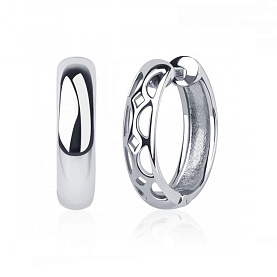 Серьги Platinum Lab. - Платина 950 (арт. ПС-120-00)