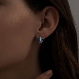 Серьги SOKOLOV - Серебро 925, Фианит (арт. 94025908)