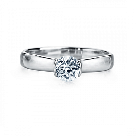Кольцо Platinum Lab. - Платина 950, Бриллиант (арт. ПК-092-03)