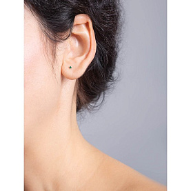 Серьги Галатея - Серебро 925, Фианит (арт. 3004.3)