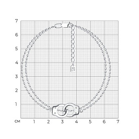 Браслет SOKOLOV - Серебро 925 (арт. 94050658)
