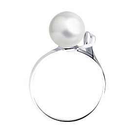 Кольцо SOKOLOV - Серебро 925, Жемчуг имитация (арт. 94013342)