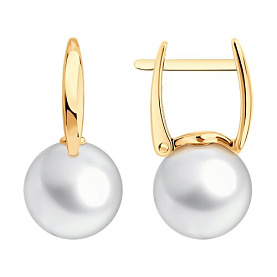 Серьги SOKOLOV - Золото 585, Жемчуг культивированный (арт. 792512)