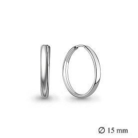 Серьги Аквамарин - Серебро 925 (арт. 36230.5)