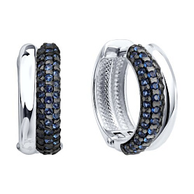Серьги SOKOLOV - Серебро 925, Фианит (арт. 94027558)