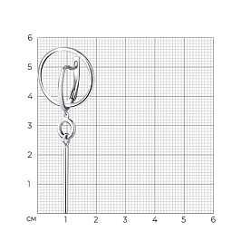 Серьга SOKOLOV - Серебро 925 (арт. 94170074)