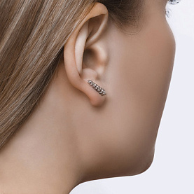 Серьги SOKOLOV - Серебро 925, Фианит (арт. 94021653)