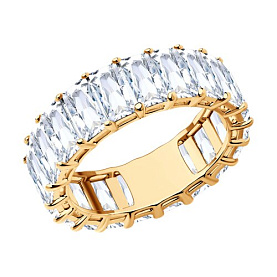 Кольцо SOKOLOV - Серебро 925, Фианит (арт. 93011156)