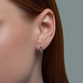 Серьги SOKOLOV - Серебро 925, Фианит (арт. 94026404)