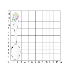Ложка SOKOLOV - Серебро 925, Эмаль (арт. 2304010014)