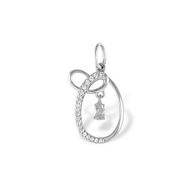 Подвеска EFREMOV - Серебро 925, Фианит (арт. 1310010419-1)
