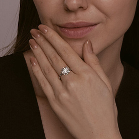 Кольцо Diamant - Серебро 925, Фианит (арт. 94-110-02109-1)