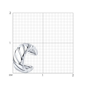 Серьга SOKOLOV - Серебро 925 (арт. 94170379)