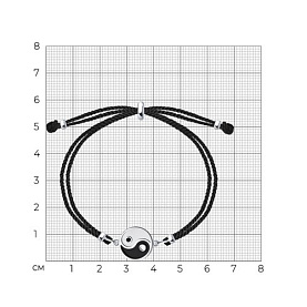 Браслет SOKOLOV - Серебро 925, Эмаль (арт. 94050875)