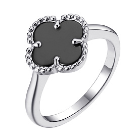 Кольцо FRESH - Серебро 925, Керамика (арт. TC-R01968-B-W-X-X-X)
