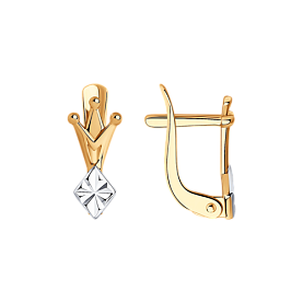 Серьги SOKOLOV - Золото 585 (арт. 027675)