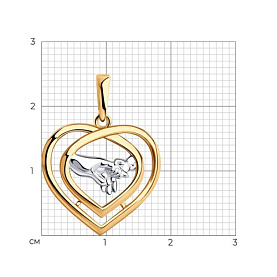 Подвеска Diamant - Серебро 925 (арт. 93-130-01907-1)