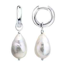 Серьги SOKOLOV - Серебро 925, Жемчуг культивированный (арт. 92025391)