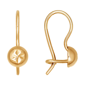 Серьги SOKOLOV - Золото 375 (арт. 020437-4)