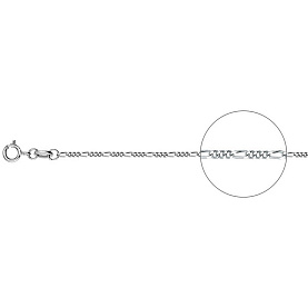 Браслет Красцветмет - Серебро 925 (арт. НБ22-014-3#0.40)